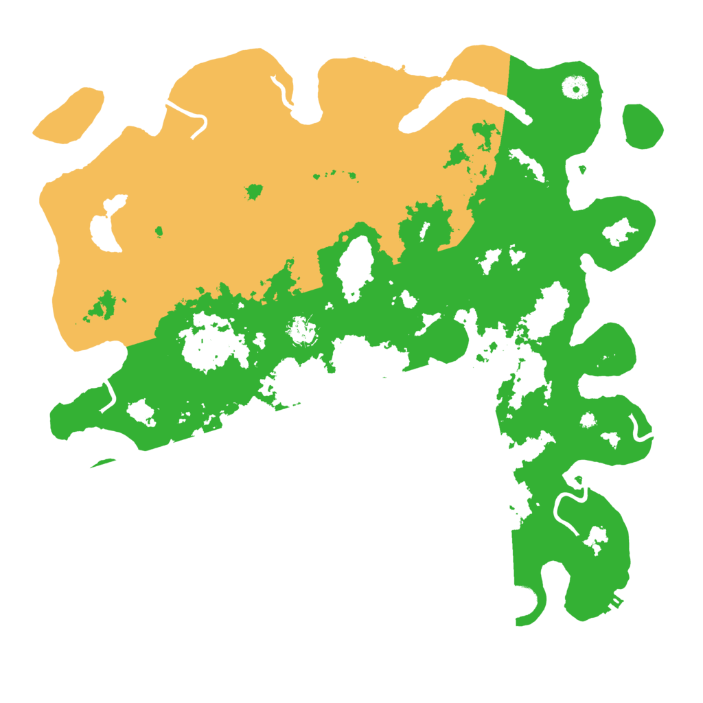 Biome Rust Map: Procedural Map, Size: 4250, Seed: 40259840