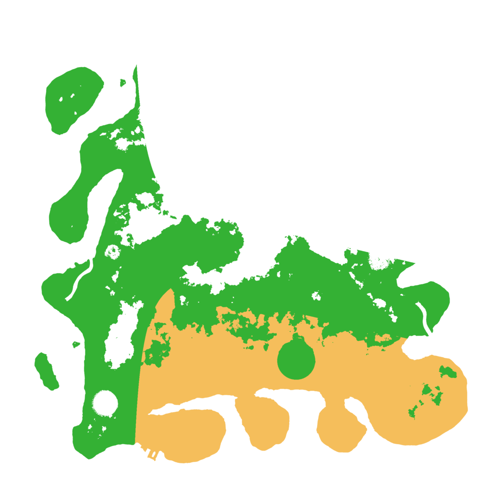 Biome Rust Map: Procedural Map, Size: 3500, Seed: 679559768