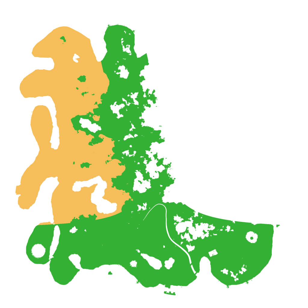 Biome Rust Map: Procedural Map, Size: 4000, Seed: 1966801398