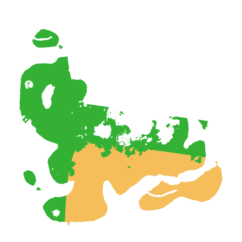 Biome Rust Map: Procedural Map, Size: 3000, Seed: 17123