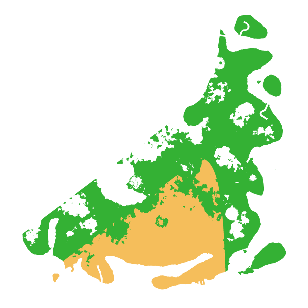 Biome Rust Map: Procedural Map, Size: 4250, Seed: 649008