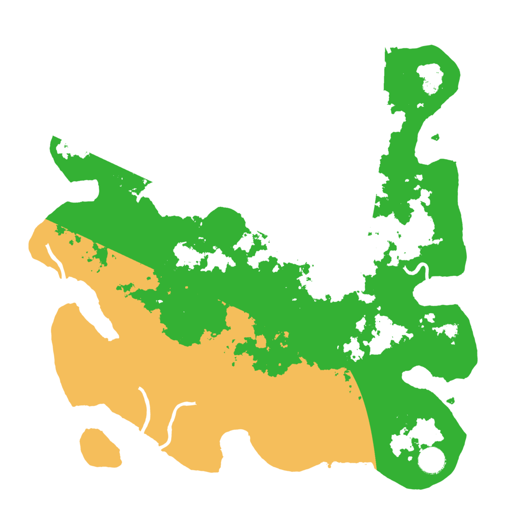 Biome Rust Map: Procedural Map, Size: 3450, Seed: 10920063