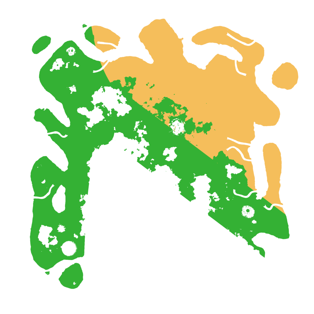 Biome Rust Map: Procedural Map, Size: 3750, Seed: 524005115