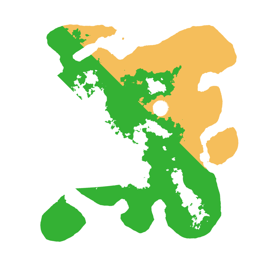 Biome Rust Map: Barren, Size: 3000, Seed: 147417420