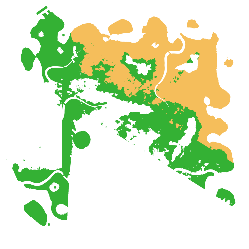Biome Rust Map: Procedural Map, Size: 4050, Seed: 1015898601