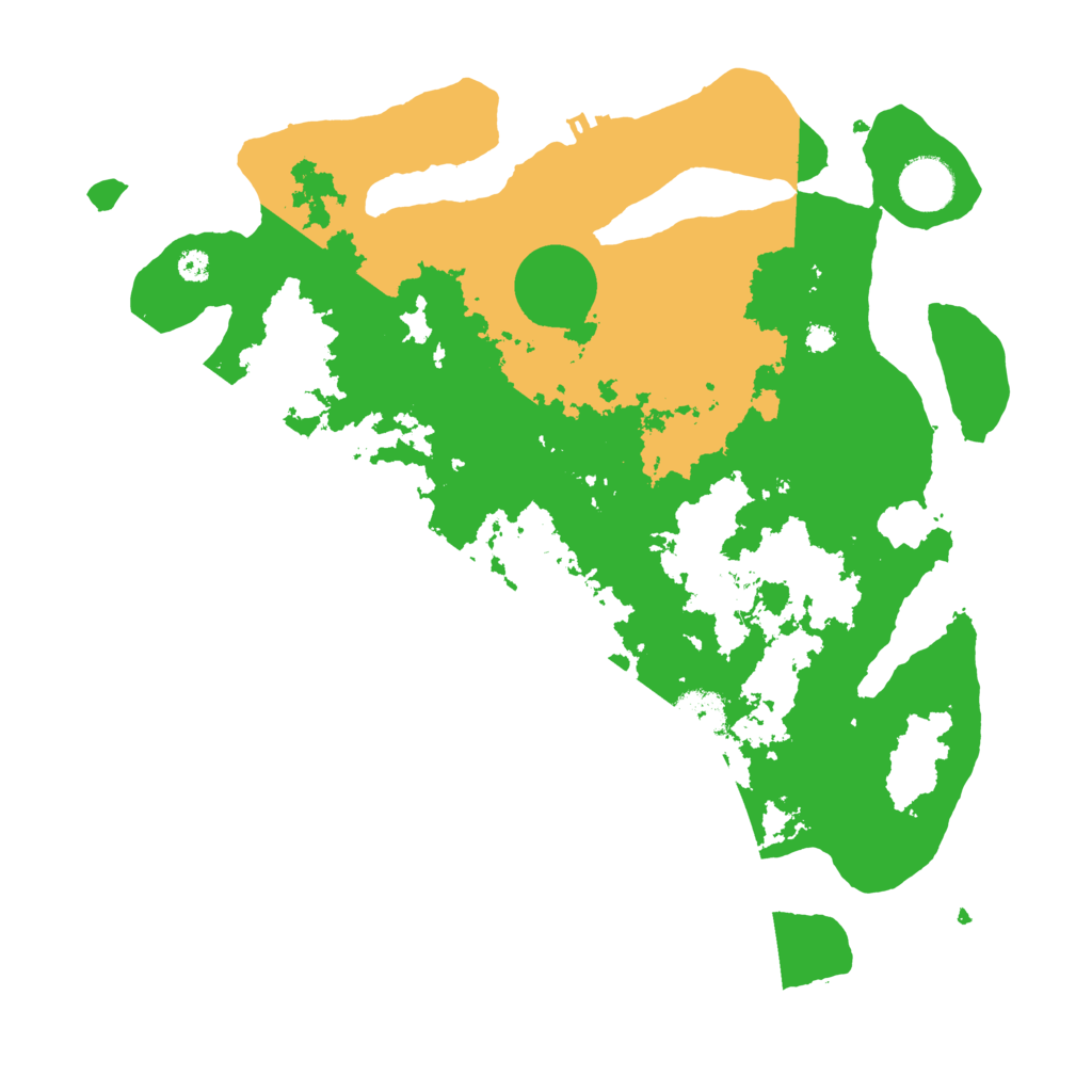 Biome Rust Map: Procedural Map, Size: 3500, Seed: 1258169984