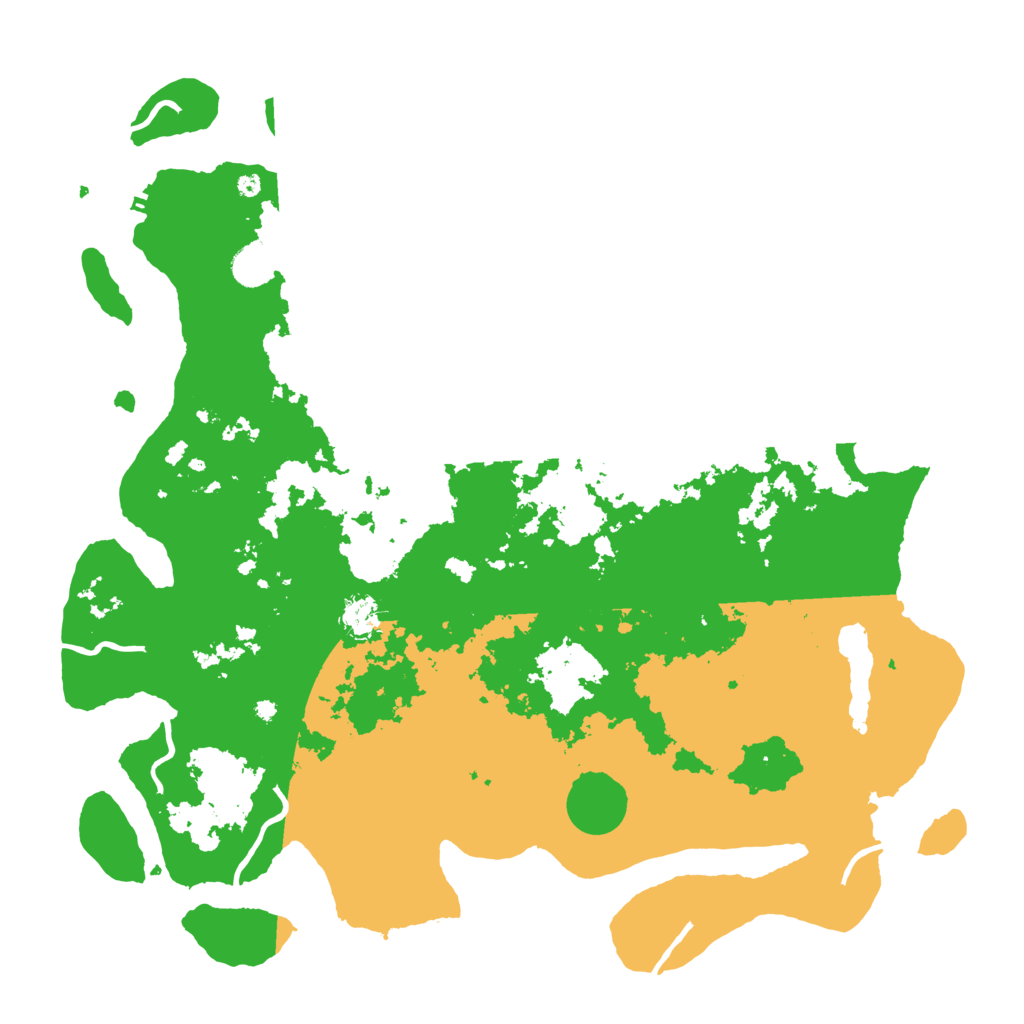 Biome Rust Map: Procedural Map, Size: 4500, Seed: 630420898