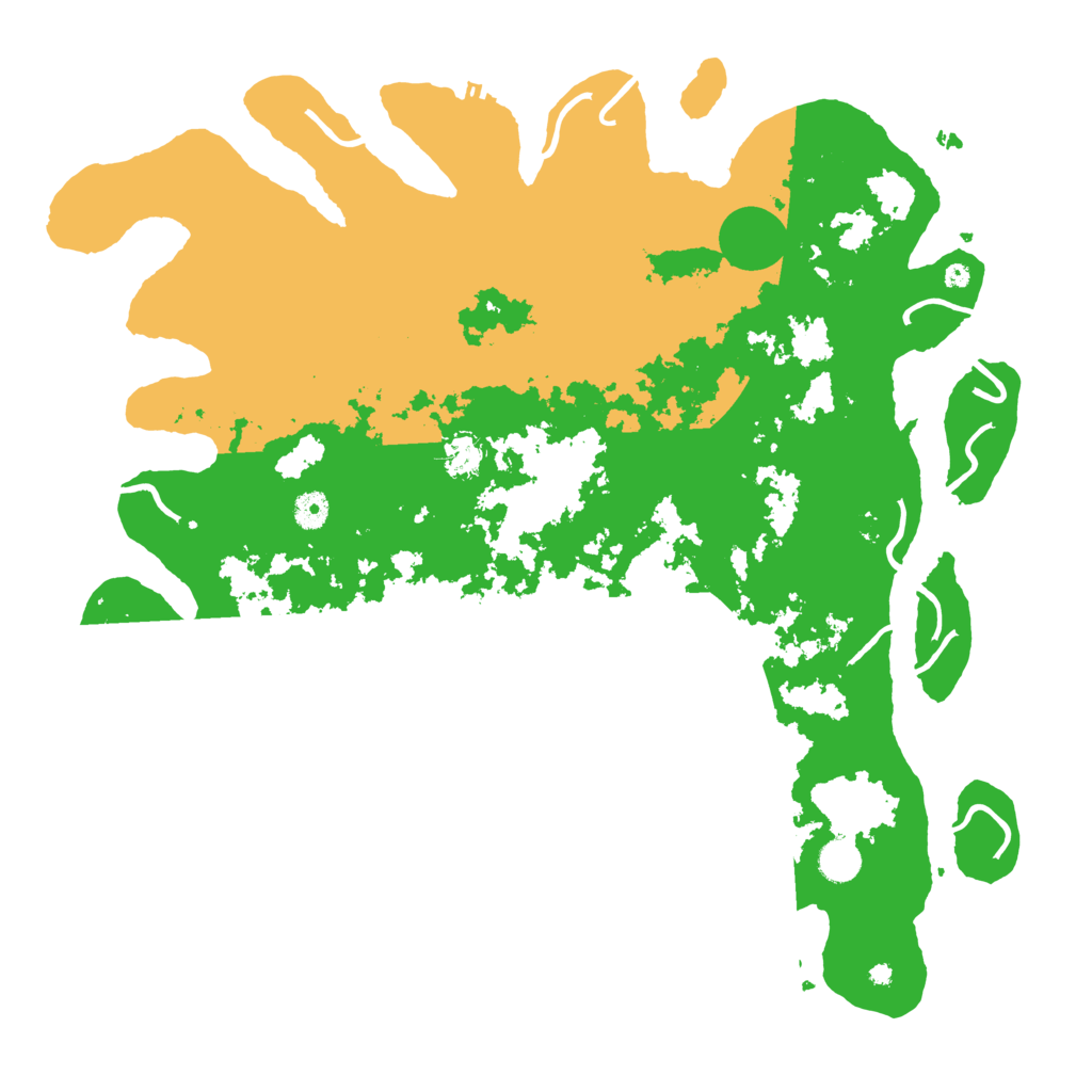 Biome Rust Map: Procedural Map, Size: 4500, Seed: 165323808