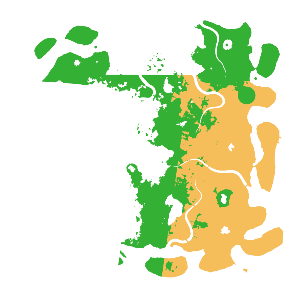 Biome Rust Map: Procedural Map, Size: 4500, Seed: 1591030655