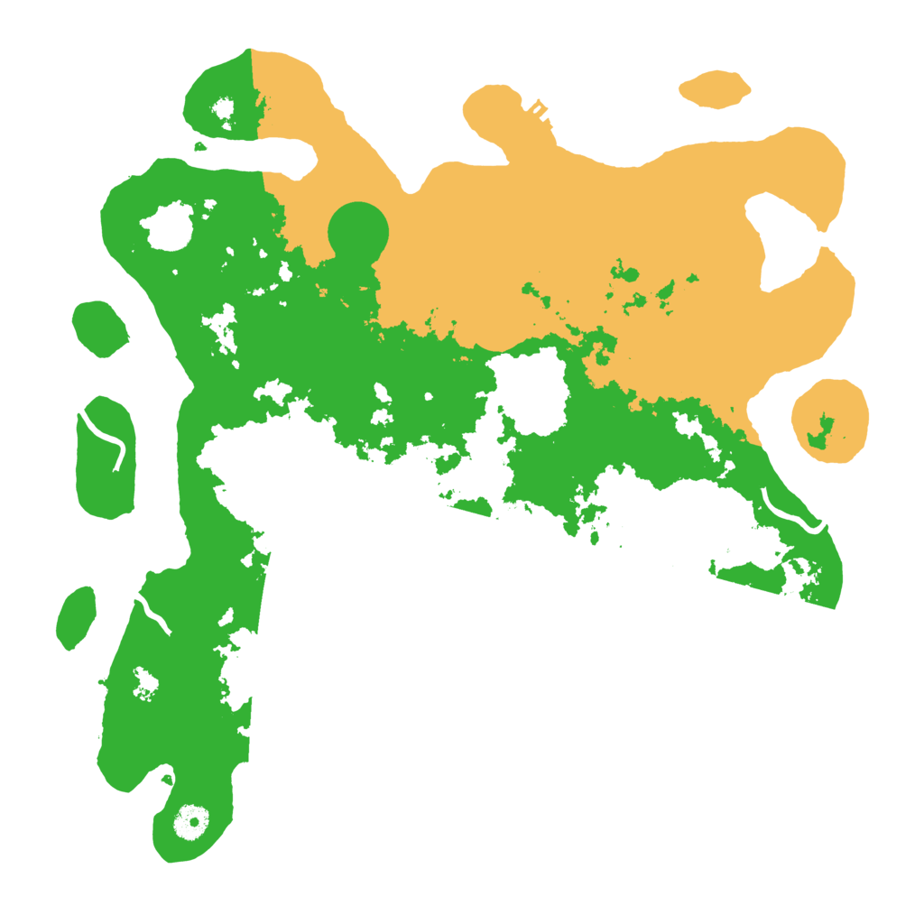 Biome Rust Map: Procedural Map, Size: 4000, Seed: 110296179