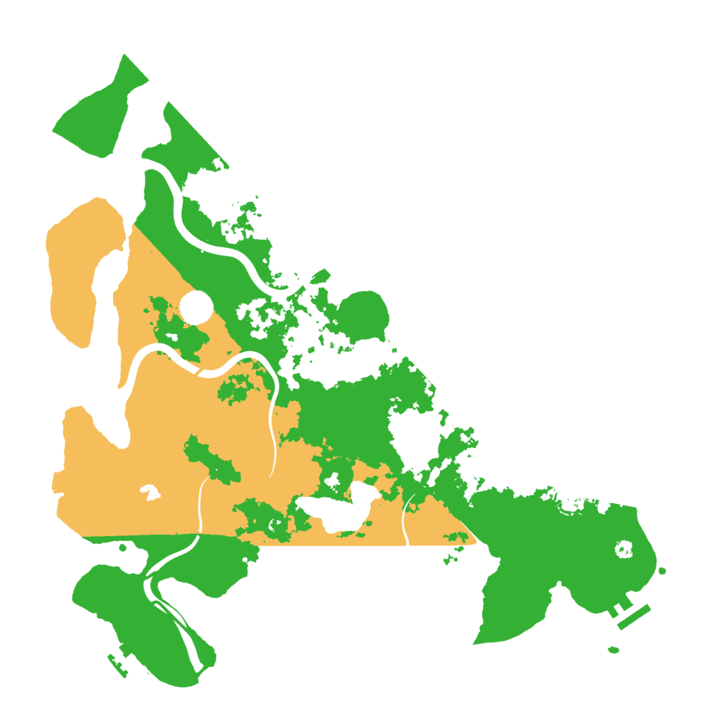 Biome Rust Map: Procedural Map, Size: 4000, Seed: 89756258