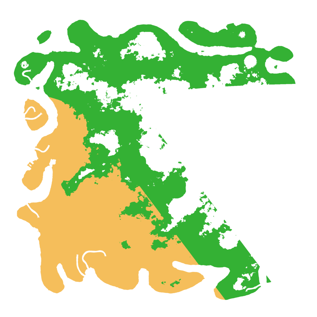 Biome Rust Map: Procedural Map, Size: 4500, Seed: 54667433
