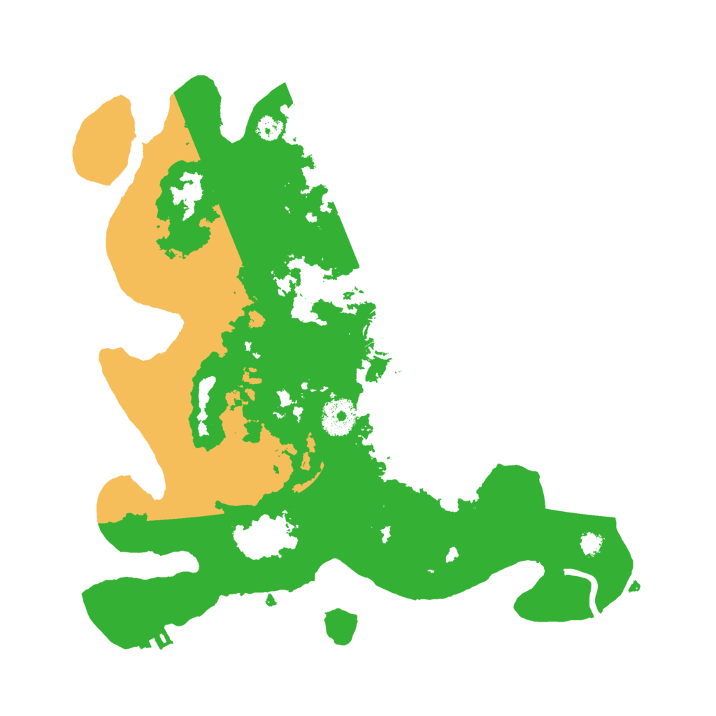 Biome Rust Map: Procedural Map, Size: 3000, Seed: 11857