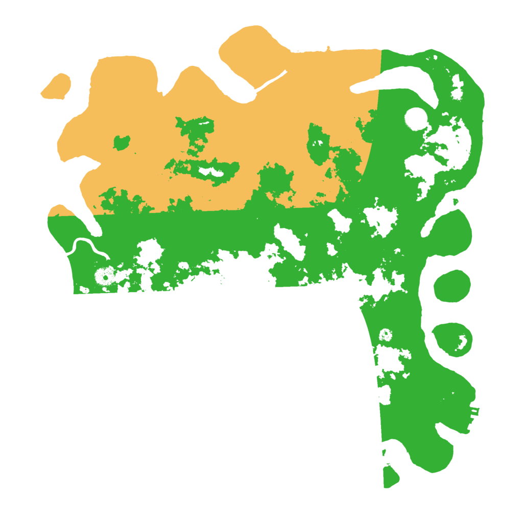 Biome Rust Map: Procedural Map, Size: 4096, Seed: 160329570