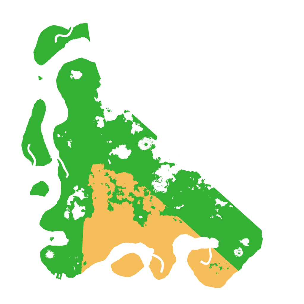 Biome Rust Map: Procedural Map, Size: 3500, Seed: 2128480027