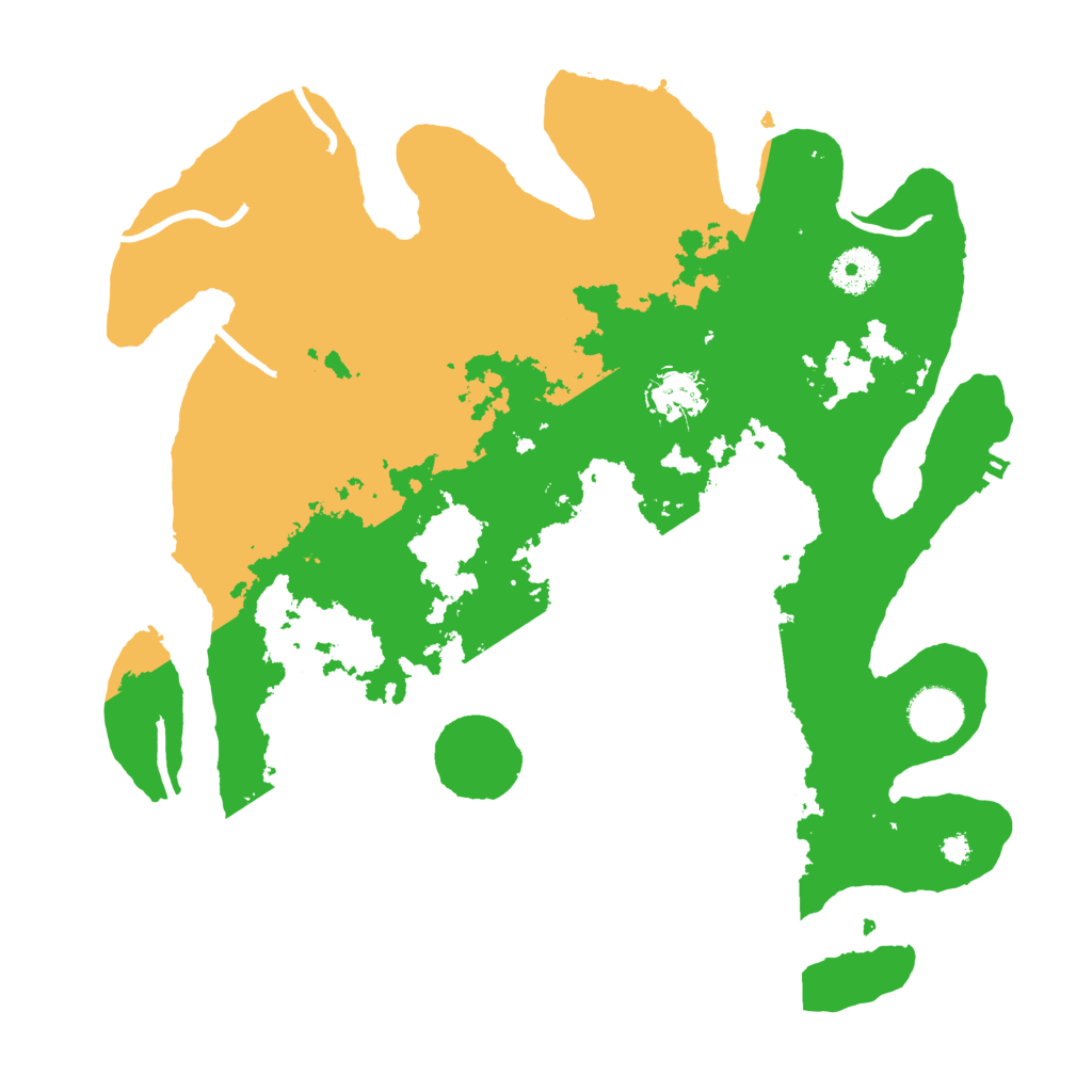 Biome Rust Map: Procedural Map, Size: 3500, Seed: 1945210364