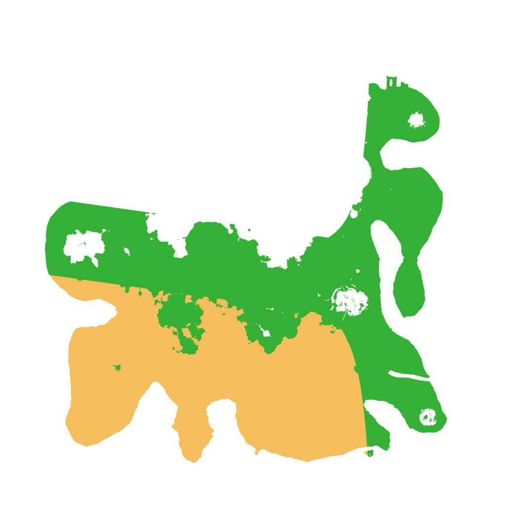 Biome Rust Map: Procedural Map, Size: 3000, Seed: 1461238919