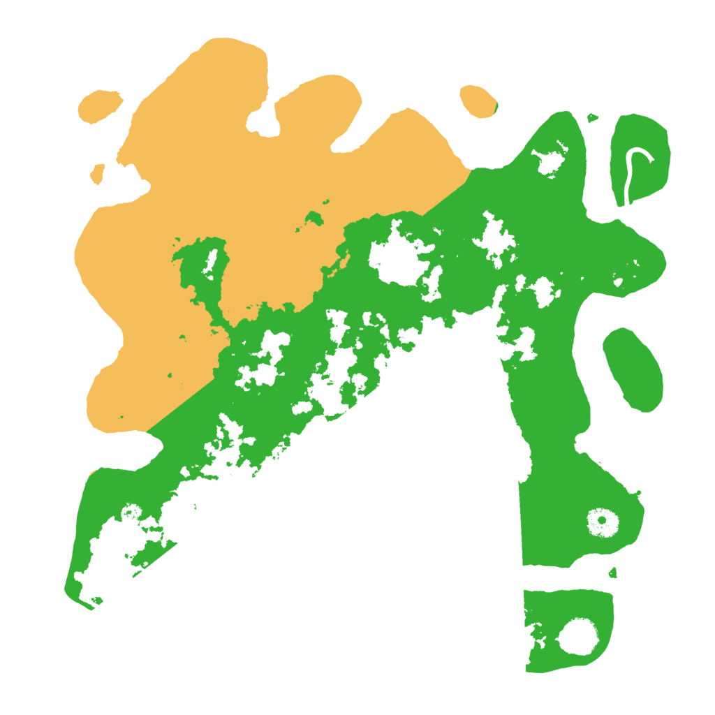 Biome Rust Map: Procedural Map, Size: 3500, Seed: 1313577853