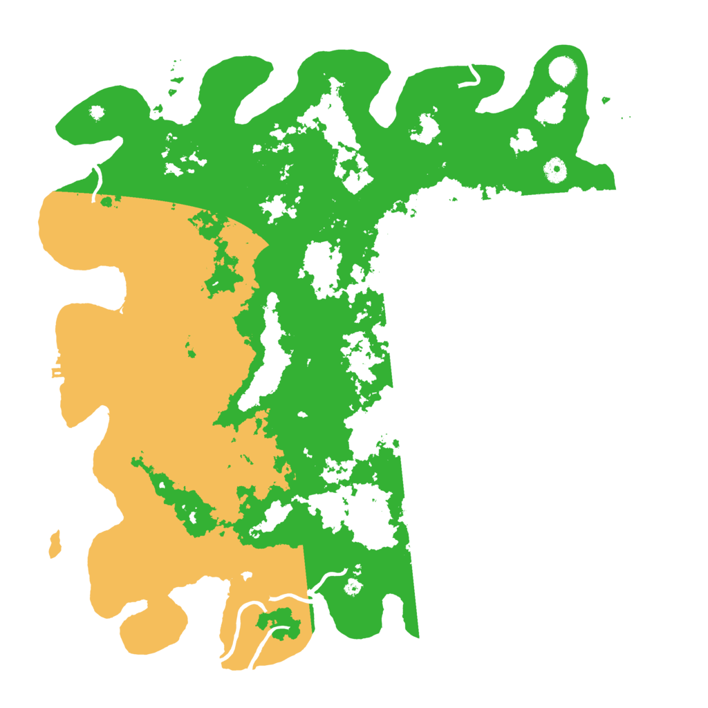 Biome Rust Map: Procedural Map, Size: 4500, Seed: 1045655781