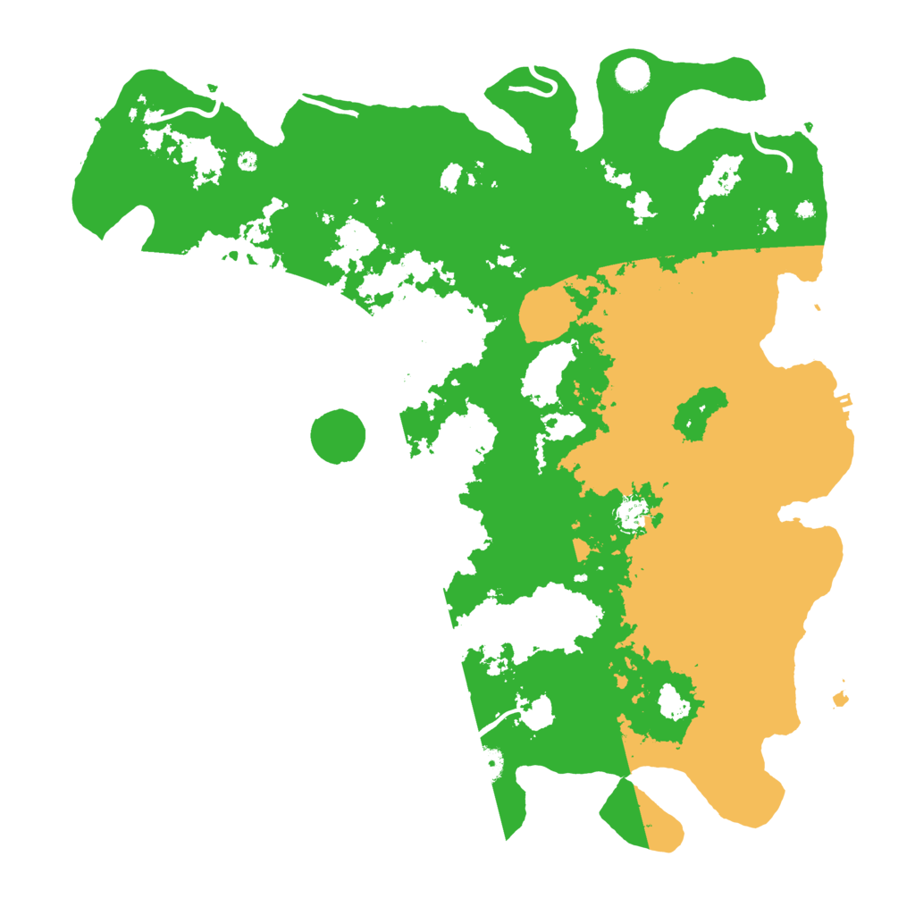 Biome Rust Map: Procedural Map, Size: 4700, Seed: 470890574