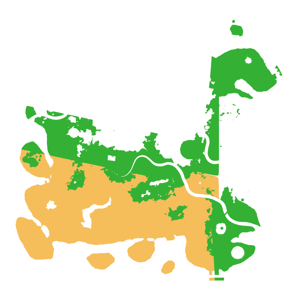 Biome Rust Map: Procedural Map, Size: 4000, Seed: 309207765