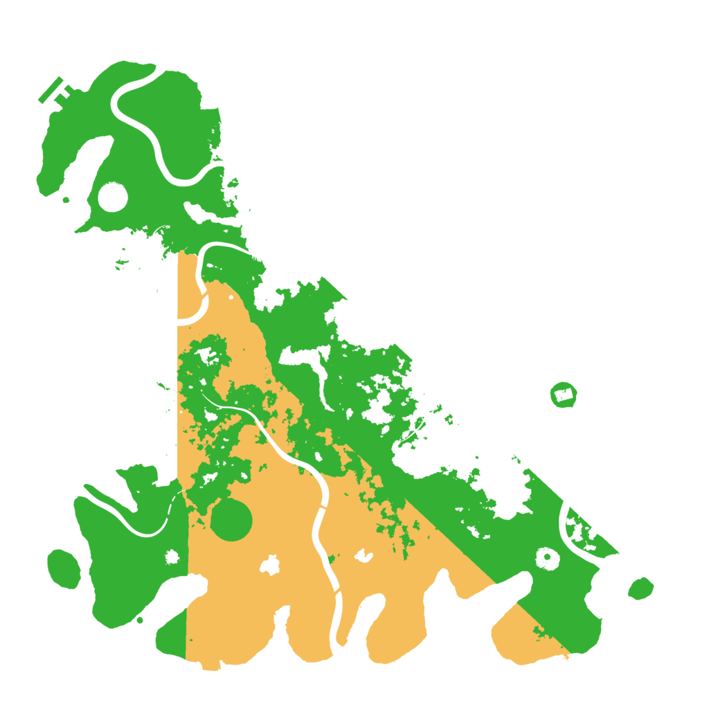 Biome Rust Map: Procedural Map, Size: 4500, Seed: 431
