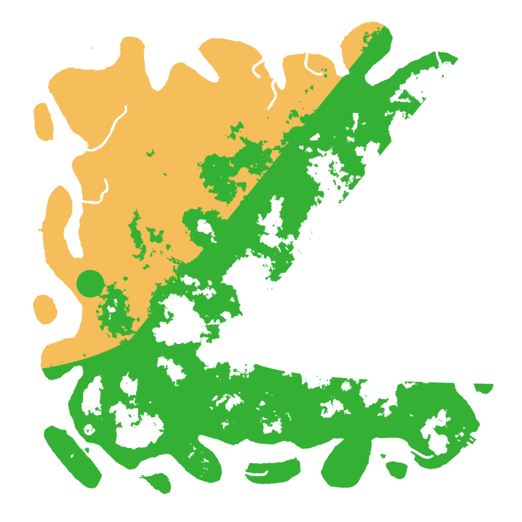 Biome Rust Map: Procedural Map, Size: 5000, Seed: 45000