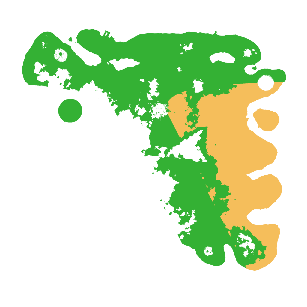 Biome Rust Map: Procedural Map, Size: 3500, Seed: 418652799