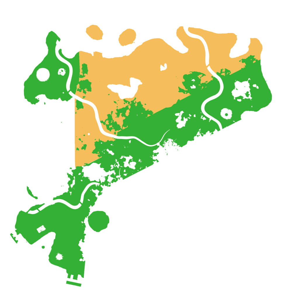 Biome Rust Map: Procedural Map, Size: 4000, Seed: 1958845396