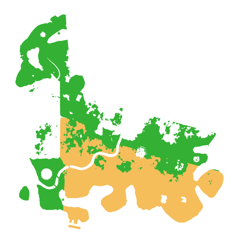 Biome Rust Map: Procedural Map, Size: 4000, Seed: 206159892