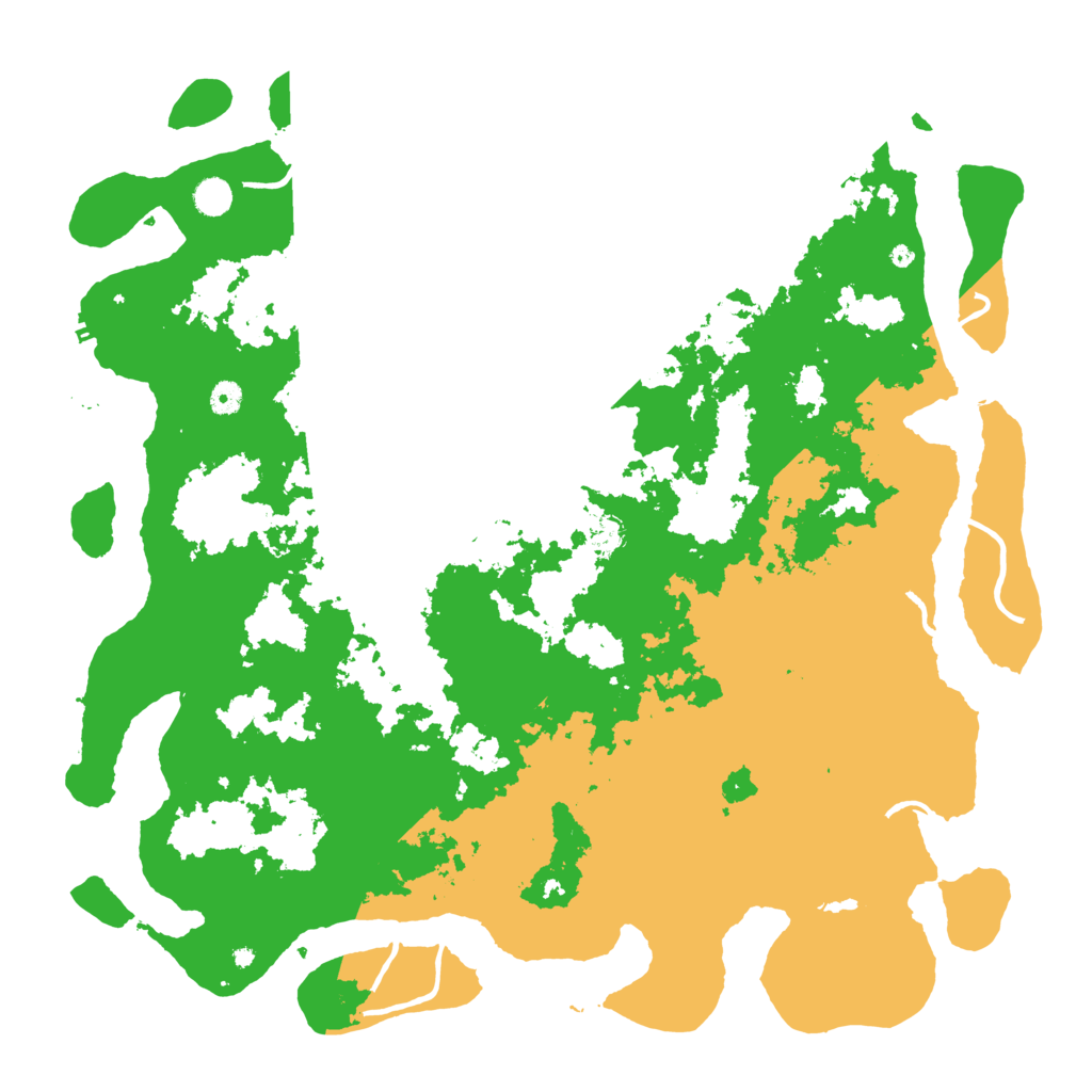 Biome Rust Map: Procedural Map, Size: 5000, Seed: 854560855
