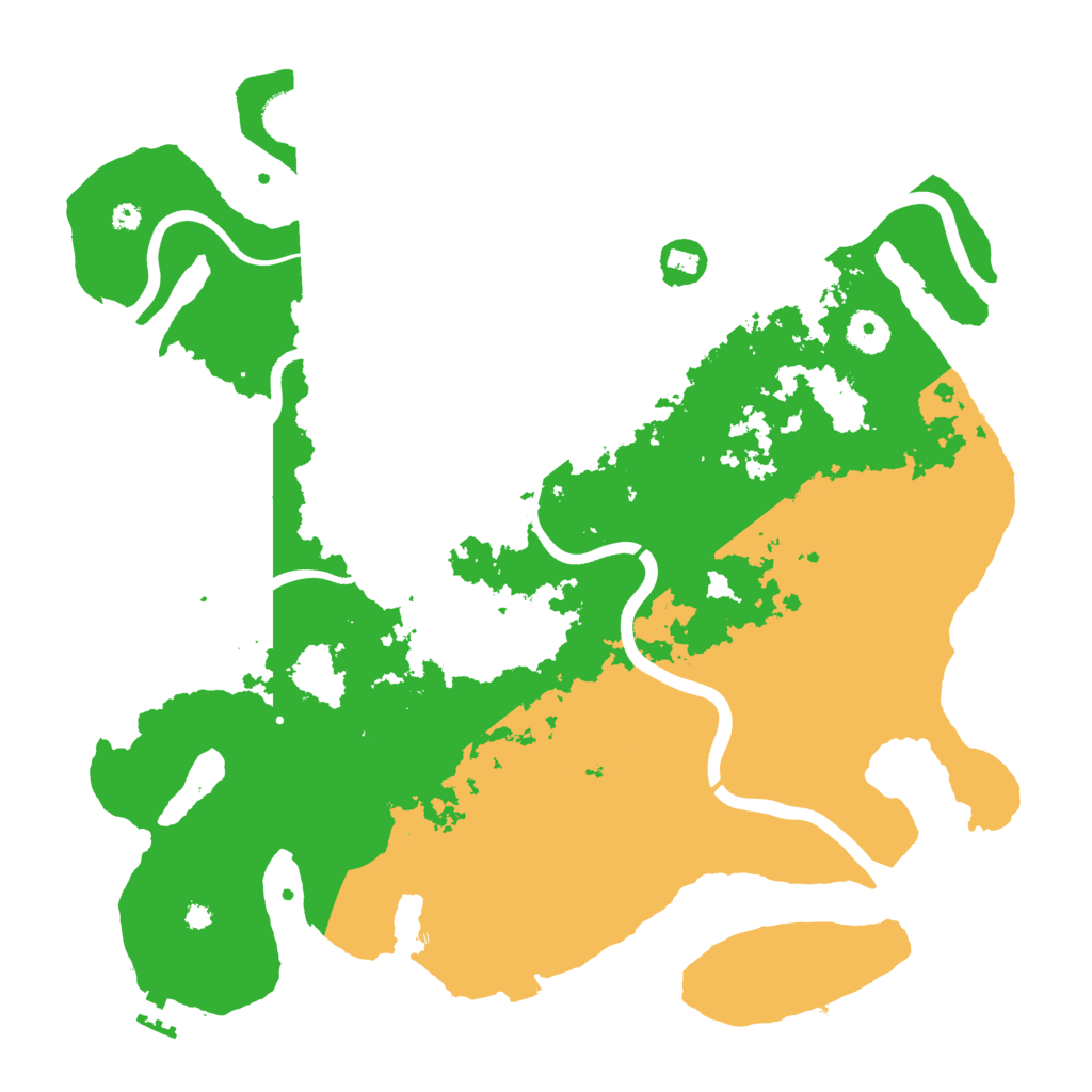 Biome Rust Map: Procedural Map, Size: 3850, Seed: 86275196
