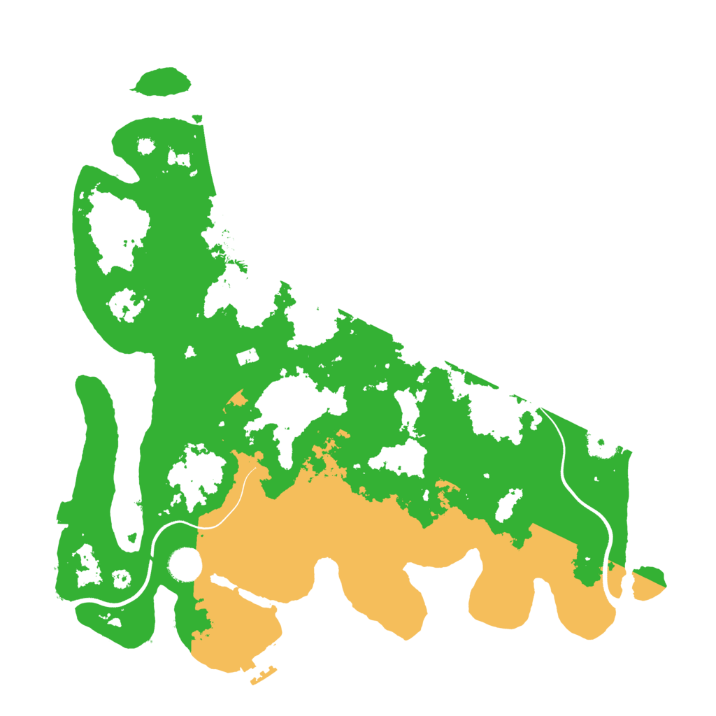 Biome Rust Map: Procedural Map, Size: 3750, Seed: 95958936