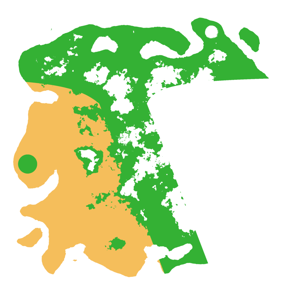 Biome Rust Map: Barren, Size: 4100, Seed: 43575750