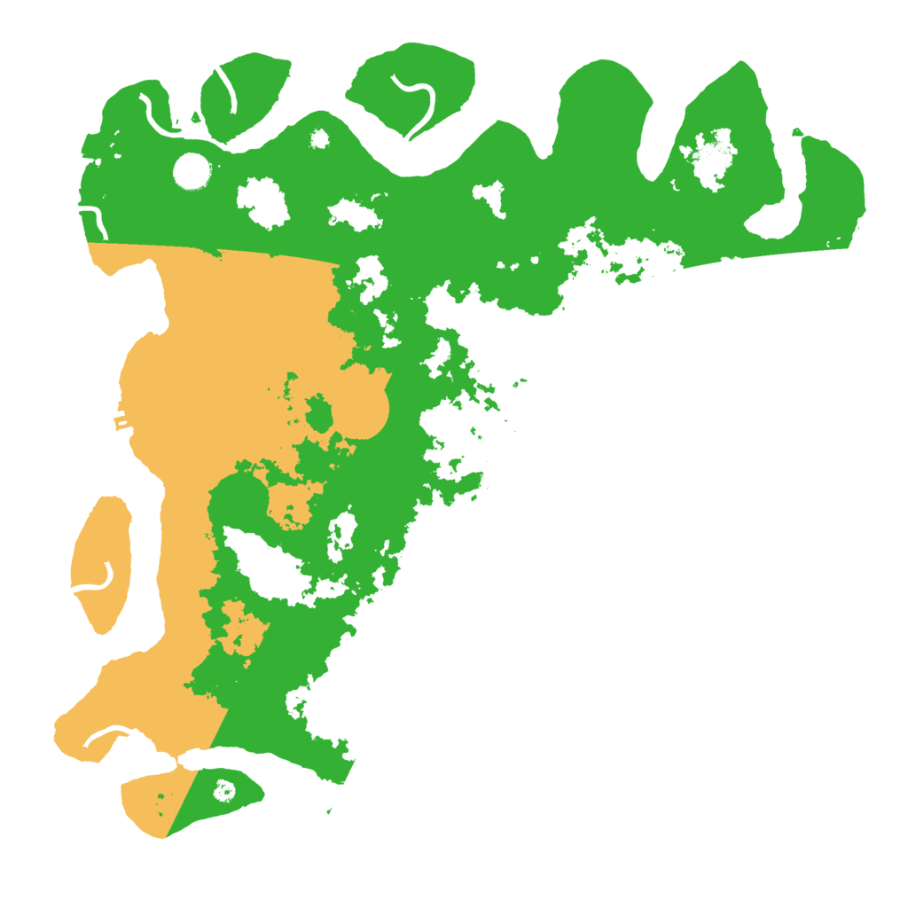 Biome Rust Map: Procedural Map, Size: 4300, Seed: 67177563