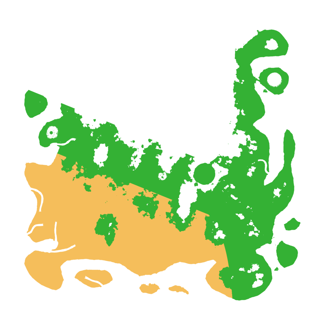 Biome Rust Map: Procedural Map, Size: 4000, Seed: 54895011