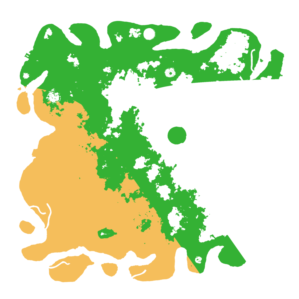 Biome Rust Map: Procedural Map, Size: 4500, Seed: 1532440611