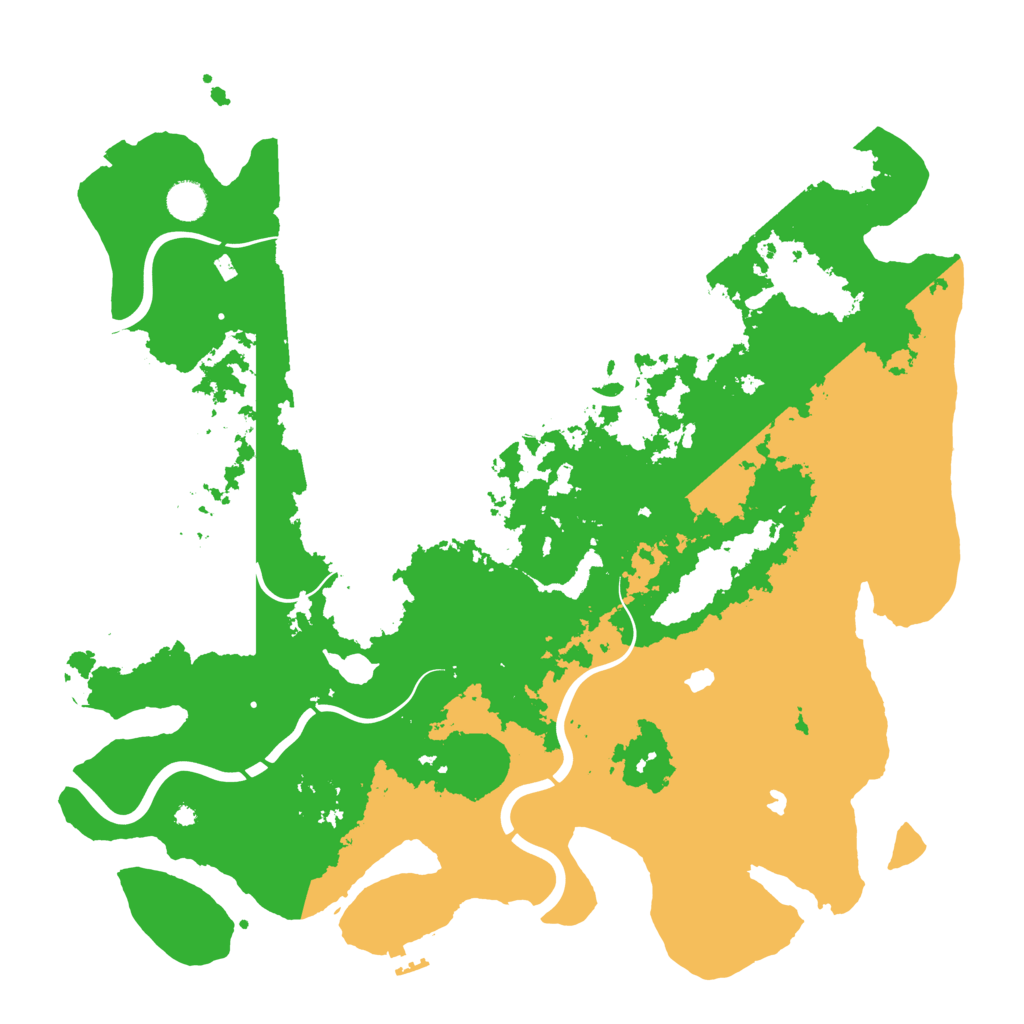 Biome Rust Map: Procedural Map, Size: 4500, Seed: 506564568