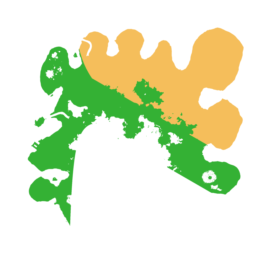 Biome Rust Map: Procedural Map, Size: 3000, Seed: 3740