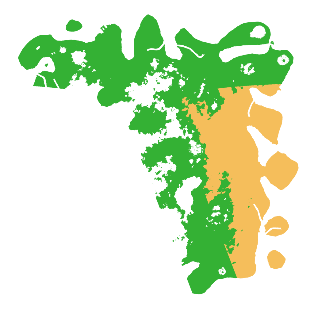 Biome Rust Map: Procedural Map, Size: 4400, Seed: 2837473