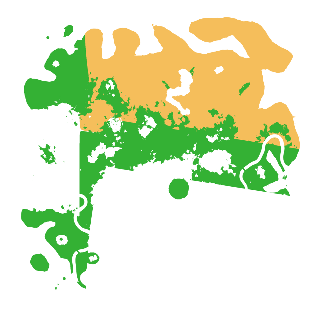 Biome Rust Map: Procedural Map, Size: 4300, Seed: 95113625