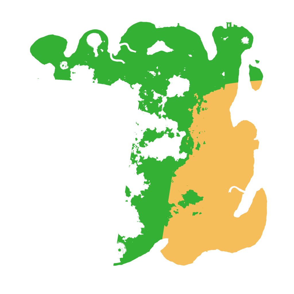 Biome Rust Map: Procedural Map, Size: 3650, Seed: 22693014