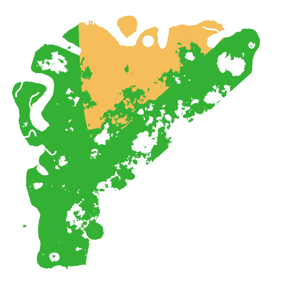 Biome Rust Map: Procedural Map, Size: 4500, Seed: 185218026