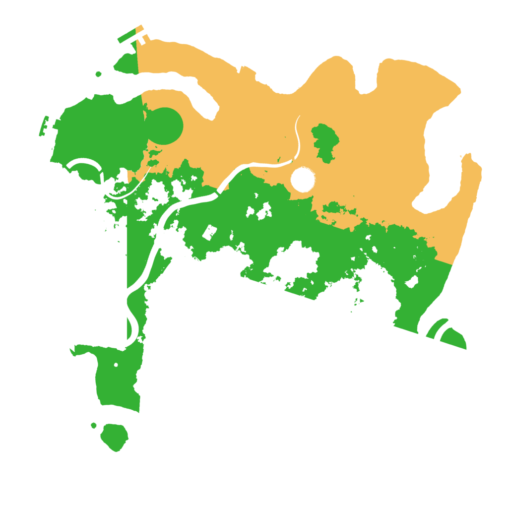 Biome Rust Map: Procedural Map, Size: 3650, Seed: 20402848