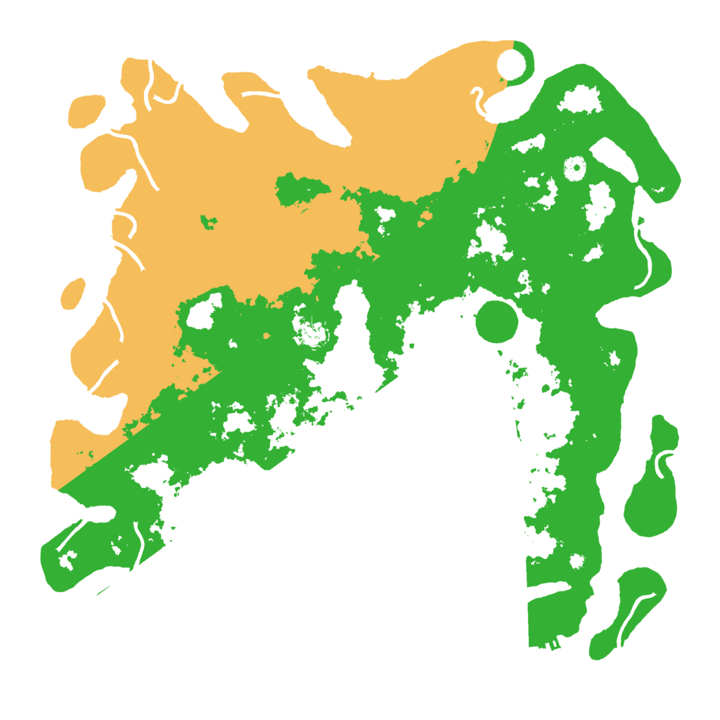 Biome Rust Map: Procedural Map, Size: 4500, Seed: 382354651