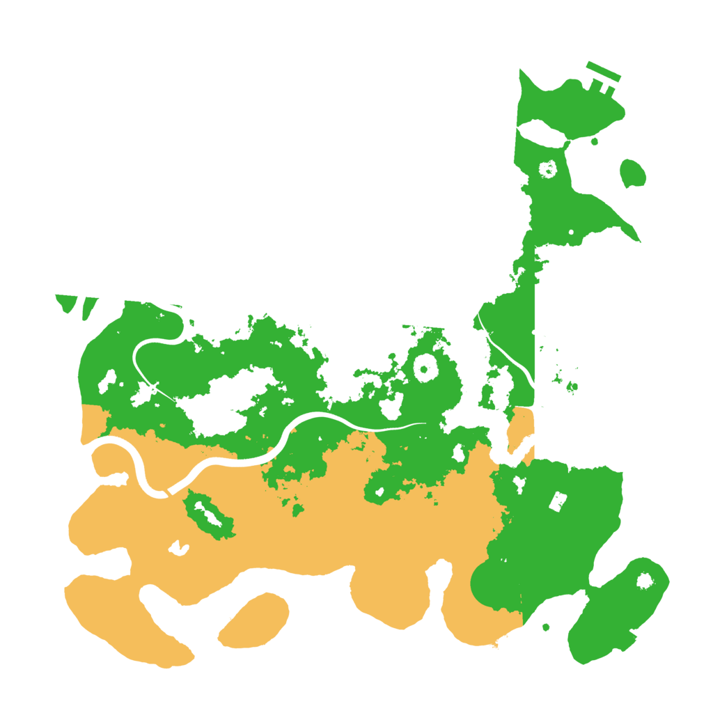 Biome Rust Map: Procedural Map, Size: 4000, Seed: 822176429