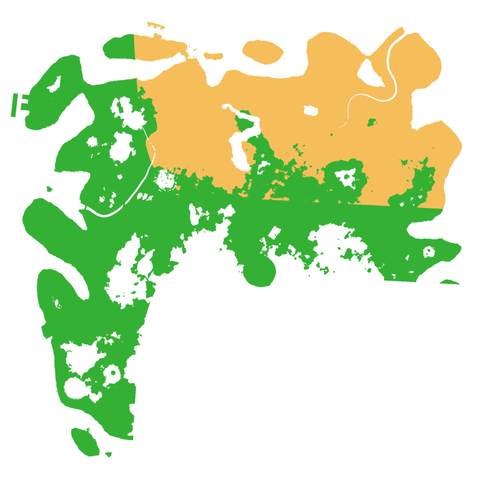 Biome Rust Map: Procedural Map, Size: 4250, Seed: 16102712