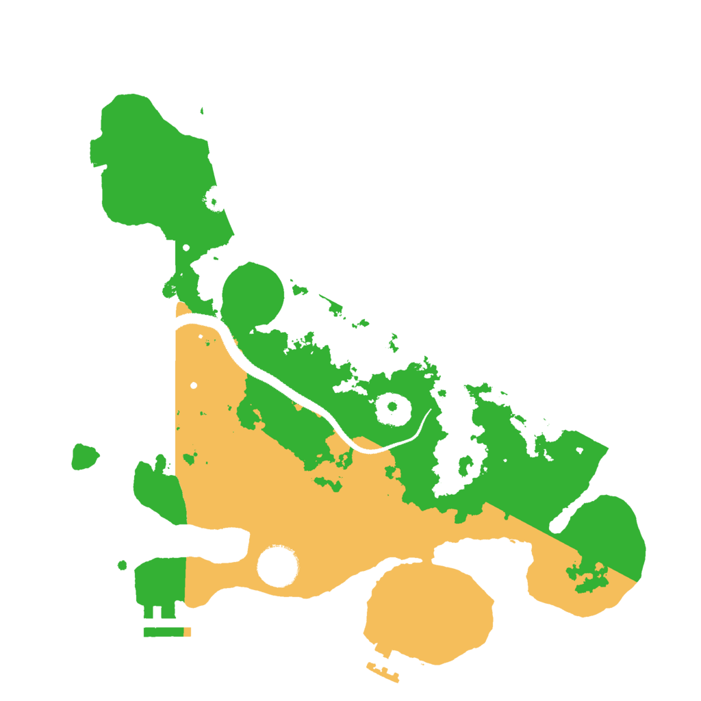 Biome Rust Map: Procedural Map, Size: 3000, Seed: 185152687
