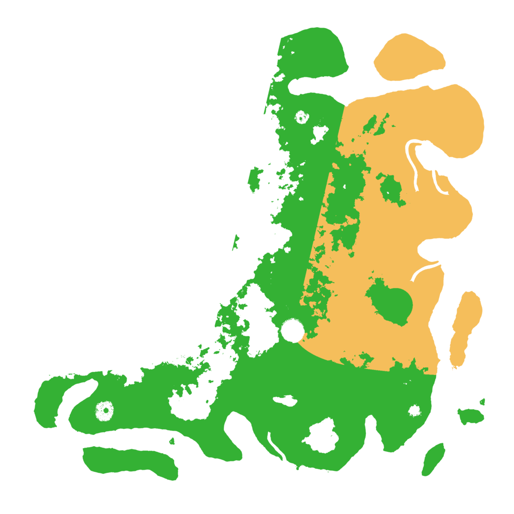 Biome Rust Map: Procedural Map, Size: 4000, Seed: 86399