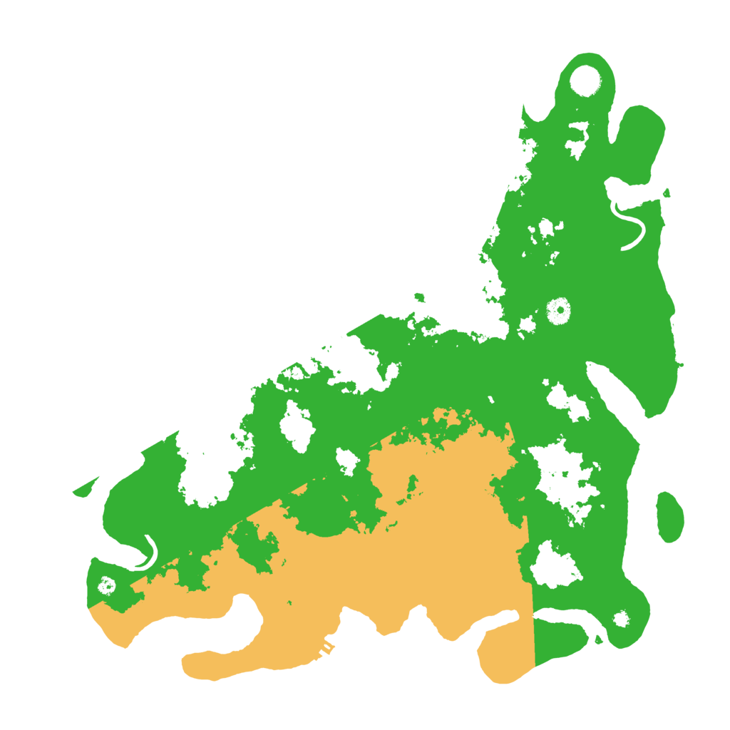 Biome Rust Map: Procedural Map, Size: 4250, Seed: 23194